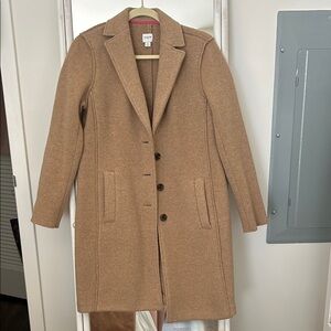 J. Crew Camel Wool Coat